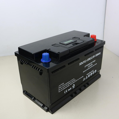 Ione del litio un ciclo profondo Marine Battery Waterproof Case 12v 100ah Bms Lifepo4 da 12 volt