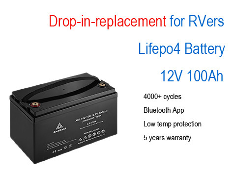 Lifepo4 batteria ad alta temperatura 12v 200ah per il pannello solare/pompa idraulica