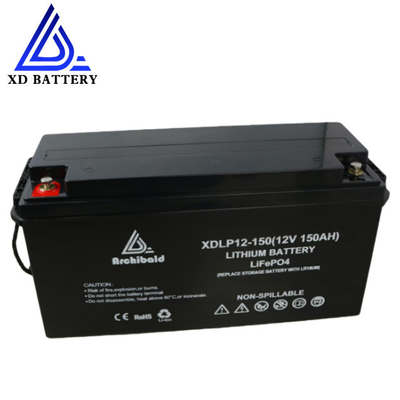 caravan di Marine Batteries For RVs del litio di 12V 150AH Lifepo4