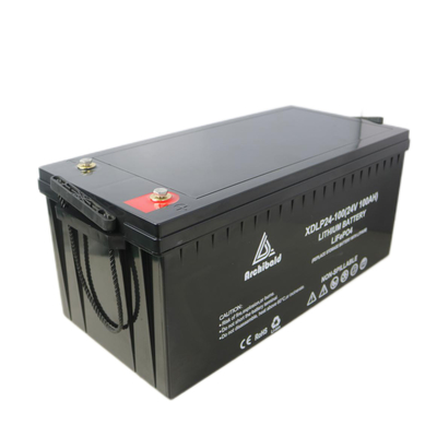 Manutenzione a energia solare della batteria 100ah di stoccaggio 24v Lifepo4 libera