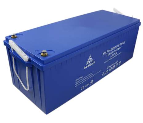 Certificato solare su ordinazione del CE della batteria di 24v 200ah Lifepo4